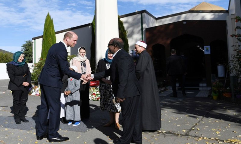 نیوزی لینڈ نے دنیا کونفرت کا مقابلہ محبت سے کرنا سکھایا،پرنس ولیم