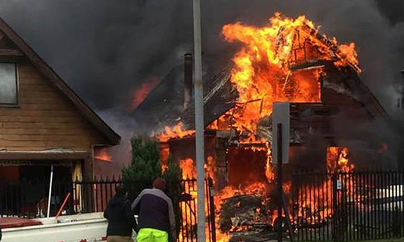 چلی میں طیارے کو حادثہ:پائلٹ اور دو خواتین سمیت چھ افراد ہلاک