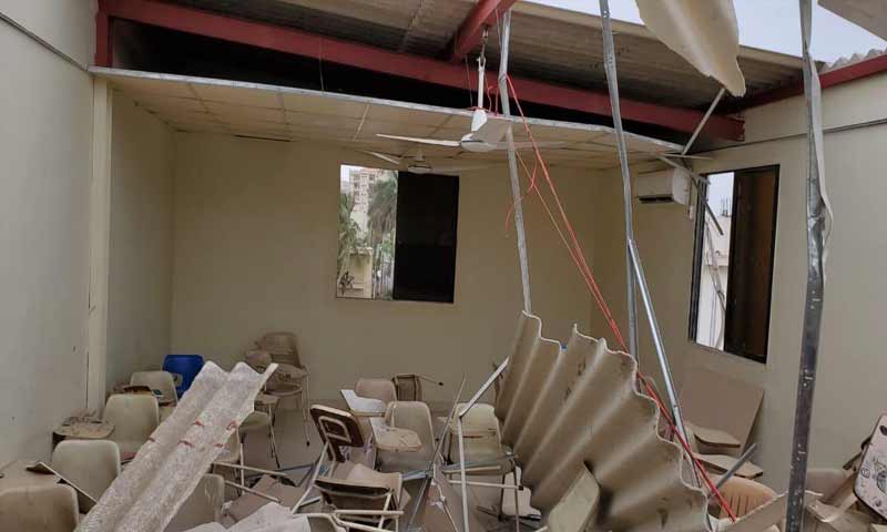 کراچی میں تیز آندھی، حادثات سے 3 افراد جاں بحق متعدد زخمی