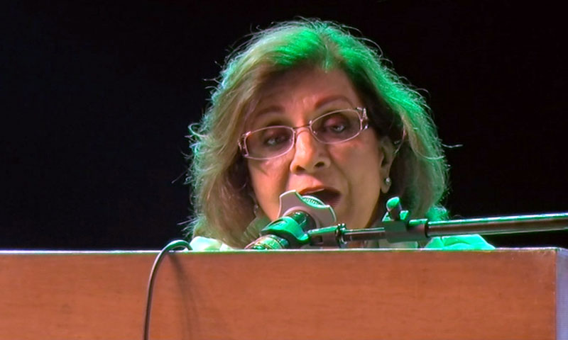 ملک کی بہتری کے لیے مل کر کردار ادا کرنا ہوگا، سلطانہ صدیقی