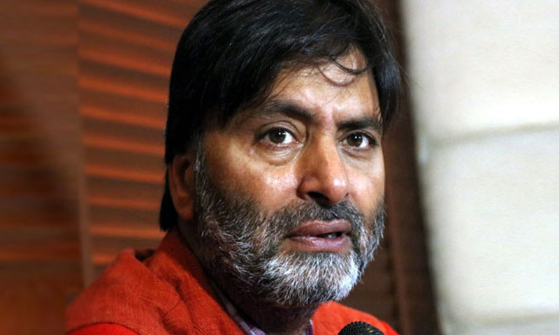 حریت رہنما یاسین ملک کی حالت بگڑ گئی، جیل سے اسپتال منتقل