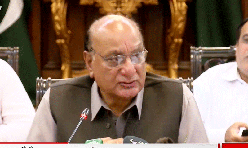 مولانا فضل الرحمان کے لانگ مارچ سے کوئی خطرہ نہیں، راجہ بشارت