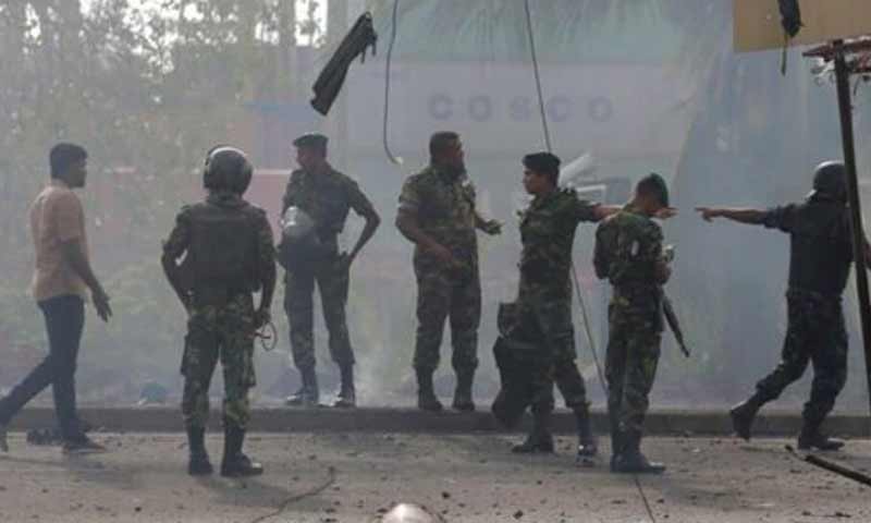 سری لنکا: کولمبو کے نواح دھماکہ کی آواز سنی گئی