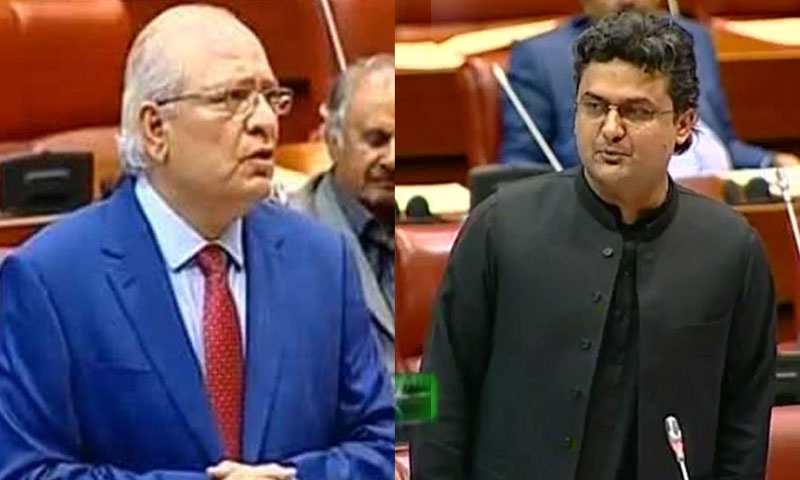 مشاہد اللہ اور فیصل جاوید کے درمیان ایک بار پھر گرما گرمی