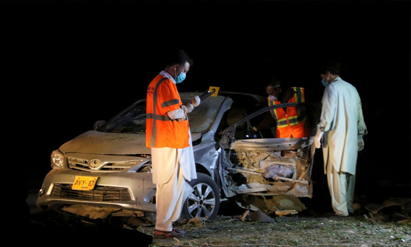 کوئٹہ میں دھماکہ، چار پولیس اہلکارشہید نو افراد زخمی