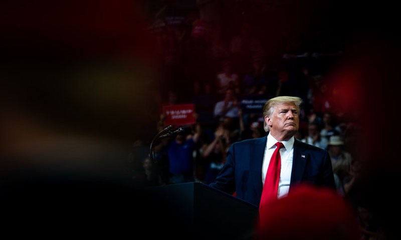 ٹرمپ نے حریفوں کو بائیں بازو کا شدت پسند ہجوم قرار دے دیا