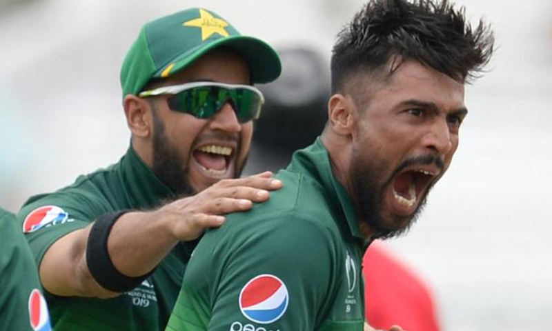 ورلڈ کپ 2019:محمد عامر 5 میچوں میں 15 وکٹیں لے کر سب سے آگے