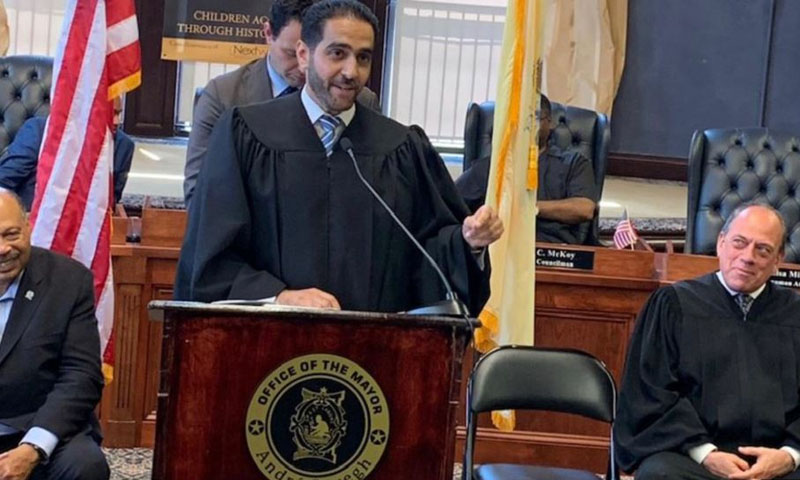 امریکہ:نیوجرسی میں پہلے فلسطینی نژاد مسلمان چیف جسٹس کا تقرر