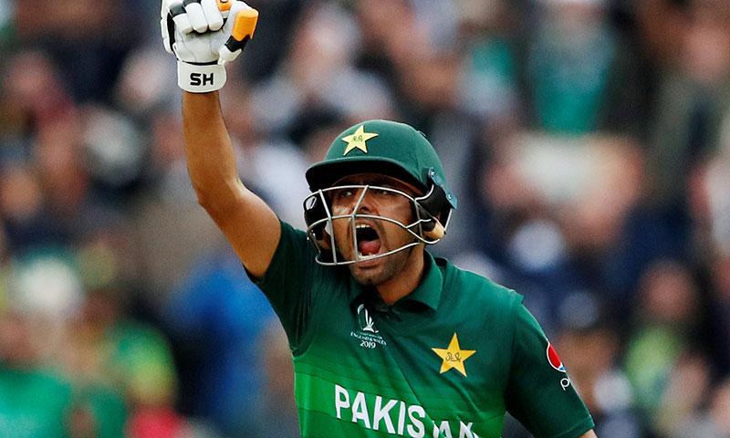 بابر اعظم ورلڈ کپ میں سب سے زیادہ رنز بنانے والے پاکستانی بن گئے