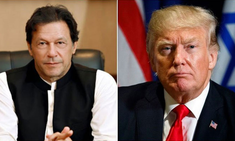 ٹرمپ عمران ملاقات