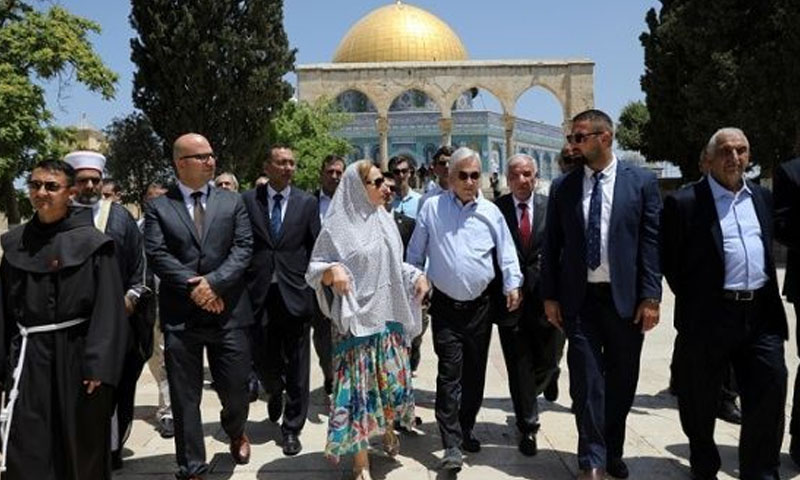 اسرائیلی پولیس نے فلسطینی وزیر فادی الخدمی کو گرفتار کر لیا