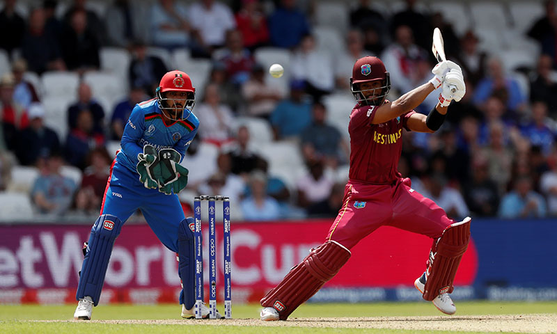 ویسٹ انڈیز کا افغانستان کو جیت کیلئے 312 رنز کا ہدف