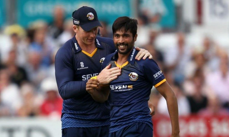 محمد عامر کو برطانیہ میں کھیلنے کے لئے پروفیشنل ویزہ مل گیا