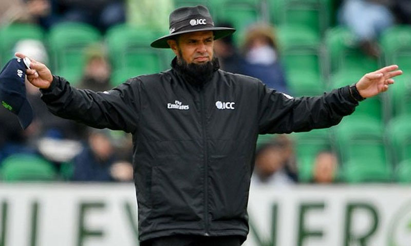 پاکستانی ایمپائر علیم ڈار کا ایک اور عالمی ریکارڈ