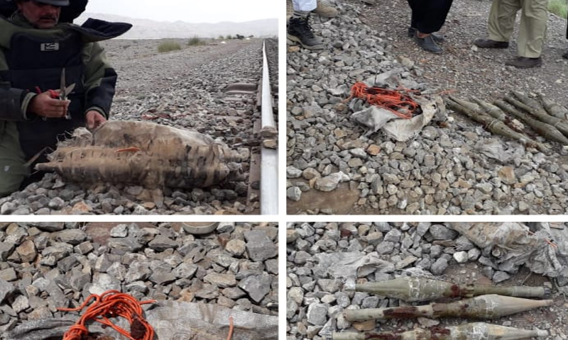 بلوچستان: مچھ کے علاقے میں تخریب کاری کا ایک اور منصوبہ ناکام