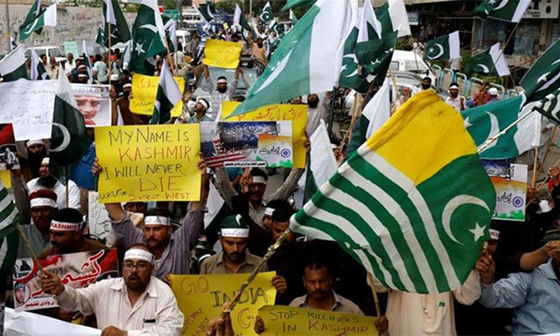 ملک میں 73واں یوم آزادی کشمیریوں کے نام