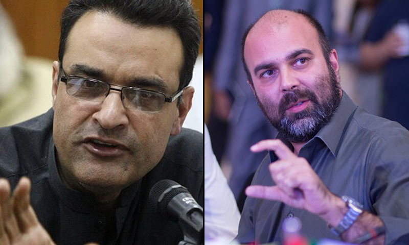 پی ٹی آئی کے اراکین اسمبلی تیمور خان اور نور عالم خان آمنے سامنے