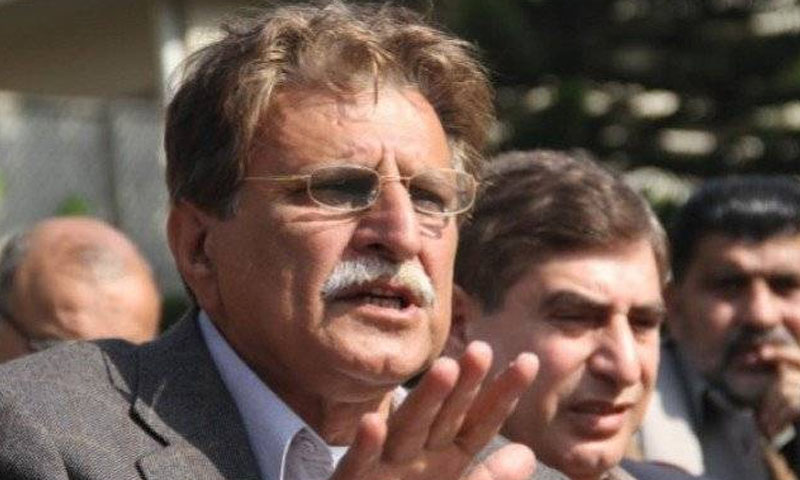 اسلام آباد میں اکھٹے ہو کر دنیا کو بتائیں گے کہ کیسے حقوق پر ڈاکہ مارا گیا، راجہ فاروق حیدر