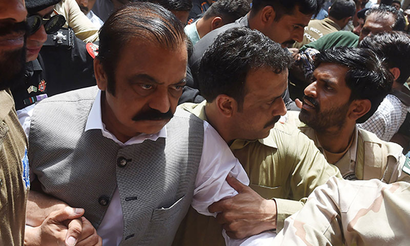 رانا ثنا کے ریمانڈ میں 14روز کی توسیع