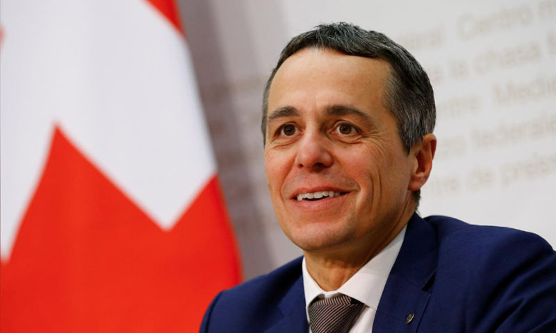 سوئٹرز لینڈ کے وزیر خارجہ نے پاکستانی مؤقف کی حمایت کر دی