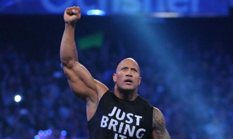 ڈیوائن جانسن کا بیٹی کو ہاتھ دھونے کا طریقہ سکھانے کی ویڈیو وائرل