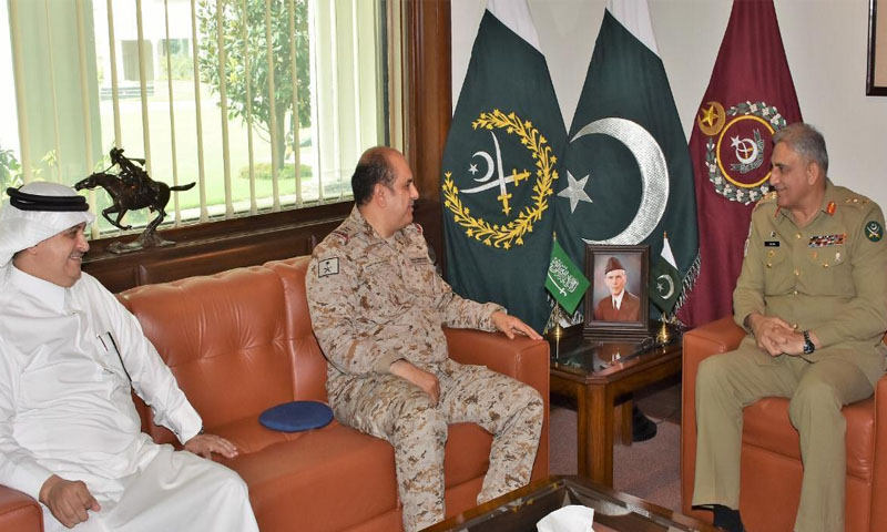 سعودی عرب کے ساتھ فوجی تعاون جاری رہے گا، آرمی چیف