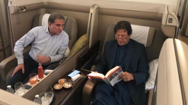 وزیر اعظم عمران خان ایک روزہ دورے پر قطر روانہ