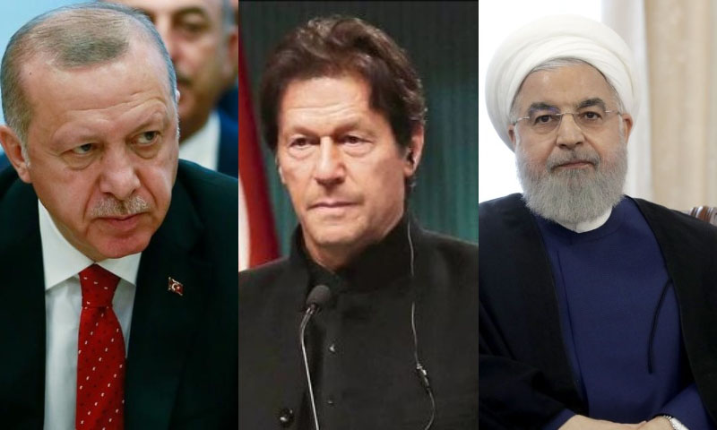 عمران خان کی رجب طیب ایردوان اور حسن روحانی سے ملاقاتیں