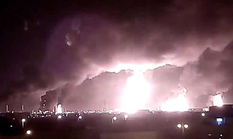 سعودی عرب کی آئل فیلڈز پر حملہ عراقی سرزمین سے کیا گیا، اسرائیلی دعویٰ