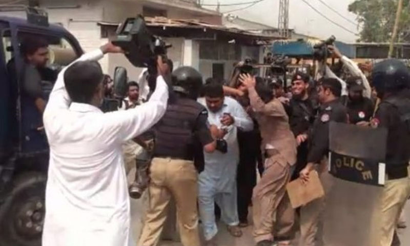 گرفتار ڈاکٹرز سمیت 15 افراد سینٹرل جیل مردان منتقل