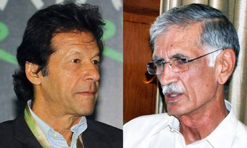 آزادی مارچ: وزیراعظم، پرویز خٹک میں رابطہ