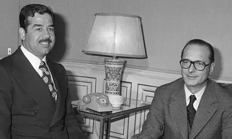 فرانسیسی صدر نے عراق پر چڑھائی کی مخالفت کی تھی! اصول پیش نظر تھا یا چمک؟