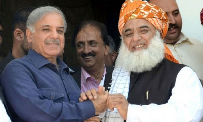 مولانا فضل الرحمان، شہباز شریف میں 13 اکتوبر کو ملاقات ہوگی