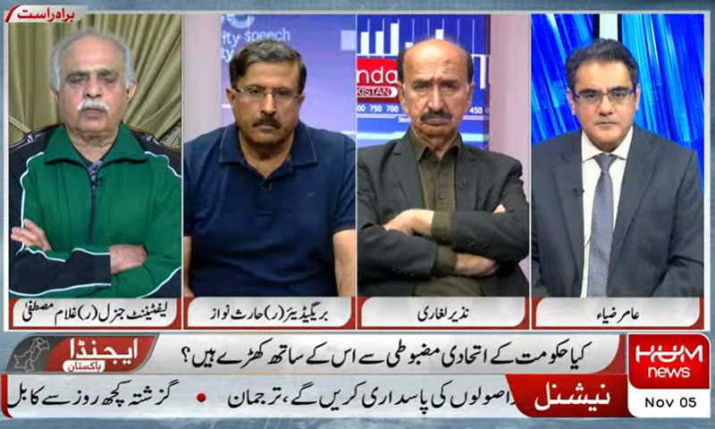 مولانا فضل الرحمان سے غلطی ہو گئی، تجزیہ کار نذیر لغاری