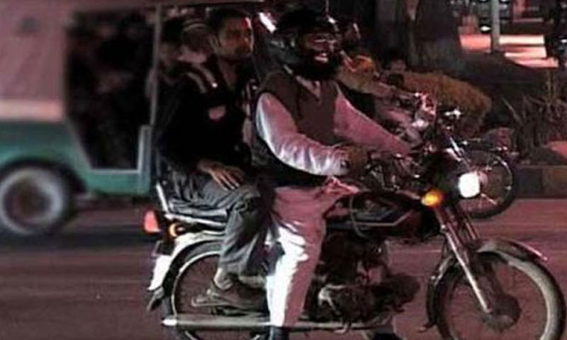 چپ تعزیہ کا جلوس: موٹر سائیکل کی ڈبل سواری پر پابندی عائد