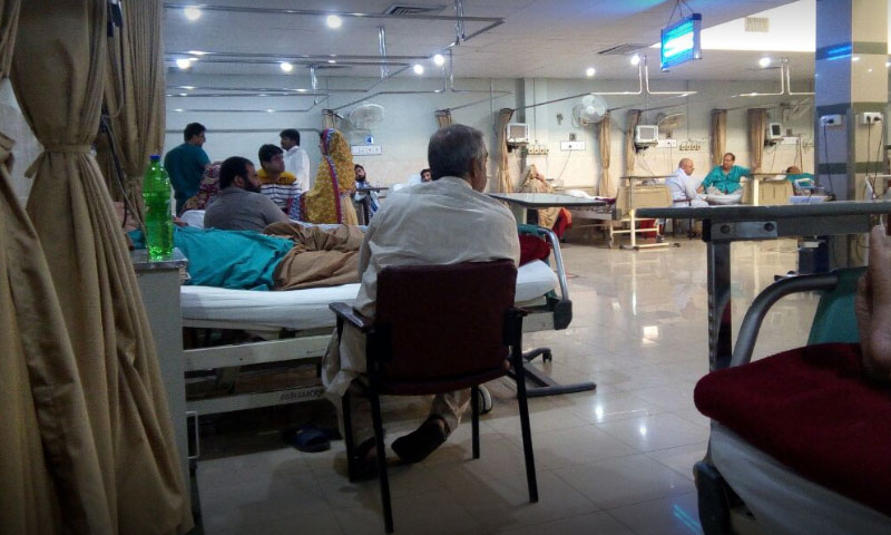 پی آئی سی اسپتال کی ایمرجنسی جزوی طور پر بحال پی آئی سی 6 روز بعد مکمل بحال