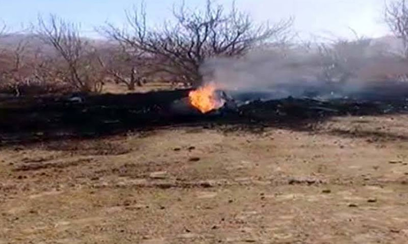 پاک فضائیہ کا طیارہ تباہ، دو پائلٹ شہید