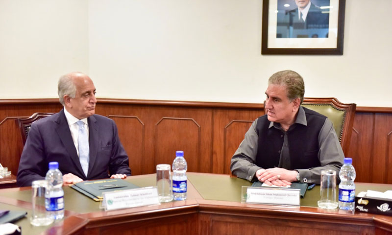 امریکی نمائندہ خصوصی زالمے خلیل زاد پاکستان کے معترف