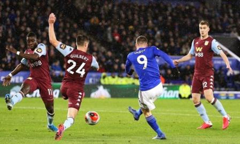 انگلش پریمیئر لیگ، لسیسٹر سٹی نے آسٹن ویلا کو شکست دے دی