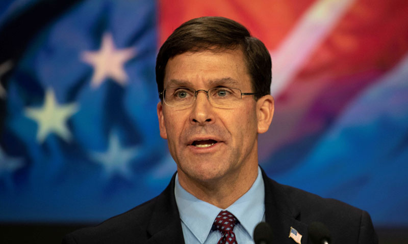 امریکہ پاکستان کیساتھ تعاون جاری رکھے گا، مارک ایسپر