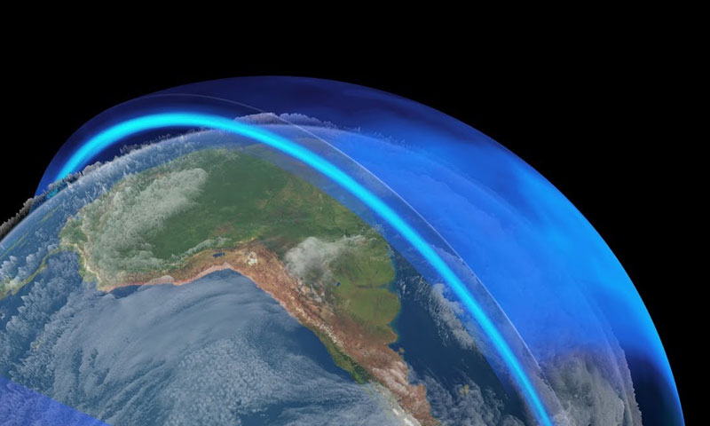 اوزون کی تہہ میں شگاف بھرنا شروع