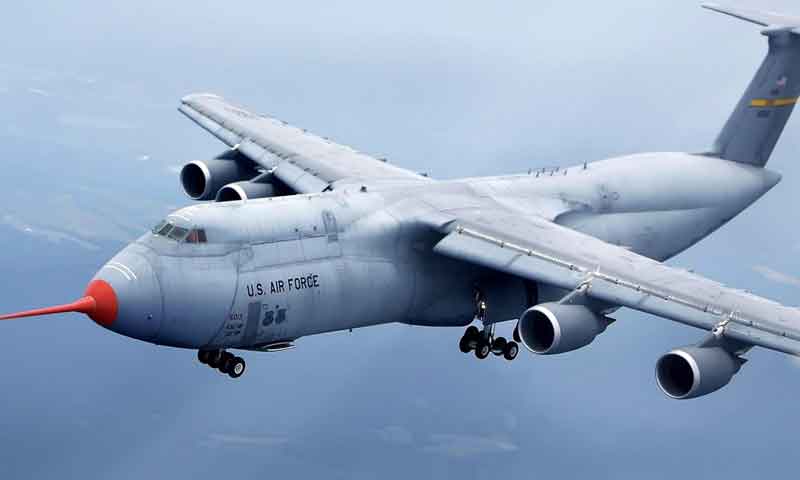 امریکی ایئر فورس کا خصوصی طیارہ اسلام آباد سے واپس روانہ