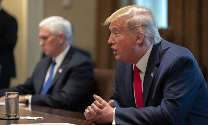 امریکہ: کورونا وائرس امدادی پیکیج کیلئے100 بلین ڈالرمنظور