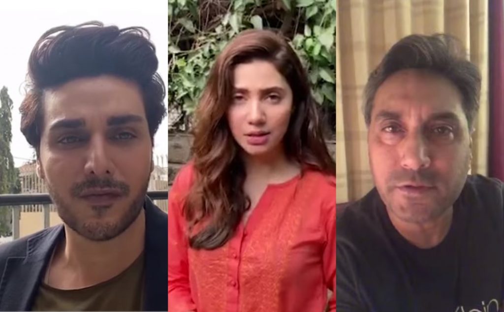 گھر میں رہیں- اپنے لیے سب کے لیے، فنکاروں کا پیغام