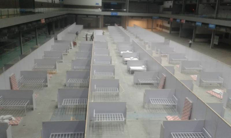 لاہور ڈویژن کیلئے 1495بستروں پر مشتمل فیلڈ اسپتال تیار