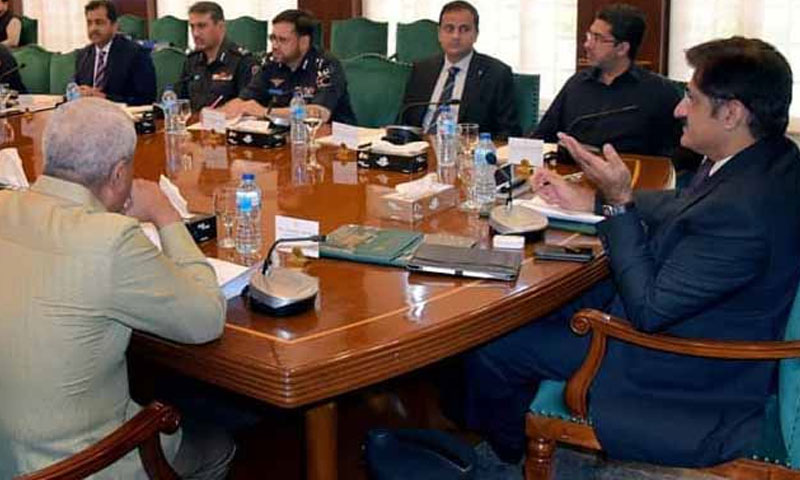 وزیراعلیٰ سندھ کی زیر صدارت کورونا ٹاسک فورس کا اجلاس