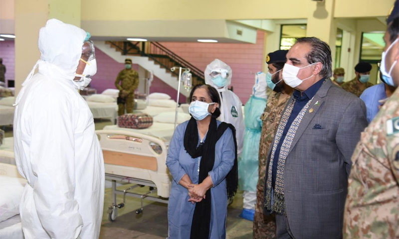 نے کہا کہ کورونا وائرس کے مکمل خاتمہ تک فیلڈ آئسو لیشن سینٹر کام کرتا رہے گا