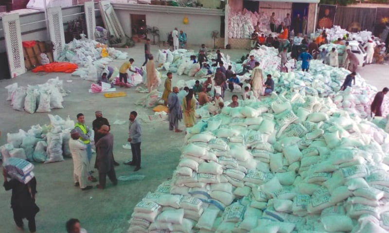 مستحقین میں راشن کی تقسیم سےمتعلق اصول وضوابط جاری