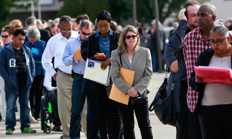 امریکہ میں3ہفتوں کے دوران ڈیڑھ کروڑ افراد بےروزگار