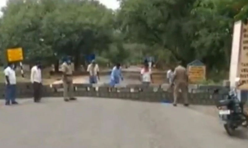 کورونا کا پھیلاؤ روکنے کیلئے شہروں کے درمیان دیوار تعمیر